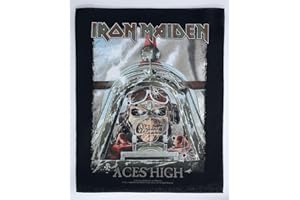 Iron Maiden Aces High Unisex Back Patch multicolour, 95% cotton, 5% polyester,