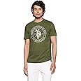 U.S. POLO ASSN. Men Comfort Fit Solid Cotton I643 Regular Fit T-Shirt - Pack of 1
