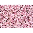 AIIKES 7x5FT Pink Rose Flower Wall Backdrop Flower Photography Backdrop Wedding Decoration Girl Birthday Party Photo Background 11-990