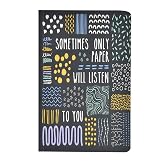 Papboo Unruled A5 Sometimes only Paper,Writers Soft Bound Notebook (Matte Finished Cover, 120 Pages, 80 GSM, Round Edges) Jou