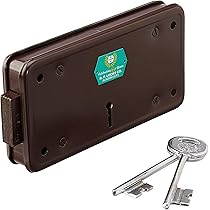 Harrison H-0024 Side Shutter Lock Lock (Silver Finish) : Amazon.in