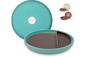 JODAK LIFESTYLE PRODUCTS JoDaK Bird Bath and Insect Bath, Diameter 30 cm, Easy to Clean, Standing, Plastic, Wild Bird Bath, Bees, Winterproof and Frost-proof