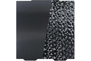 Nssnlur Doppelseitig PEO PET Druckpaltte 365x365mm für Prusa XL, Smooth PEO PET Build Plate Spring Steel Druckbett Keine Magnetische Platte für Prusa XL 3D Drucker