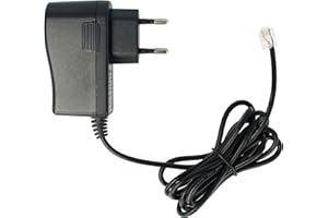 vhbw Netzteil kompatibel mit Agfeo ST22, ST22 IP, ST31, ST40, ST40 IP, ST42, ST42 IP Festnetz-Telefon, Haustelefon - 170 cm