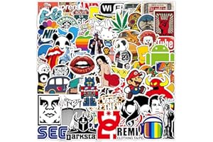 BIMANI Autocollants de marque pour adultes, adolescents et enfants, 100 autocollants de mode