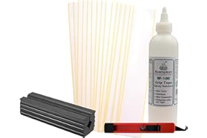 Mercia Golf Ultimate Golf Grip Re-gripping Kit for 14 clubs with 8ozs Solvent, 15 grip strips, Rubber Vice Clamp and Hook Bladed Knife.