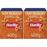 Barilla Tam Buğday Kelebek Makarna (Integrale Farfalle) 400 Gr 2li paket