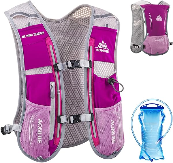 TRIWONDER Running Vest 5L 5.5L Hydration Pack Lightweight Breathable Water Backpack for Men Women Marathon Cycling Hiking Jogging - 1