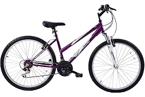 ELIZABETH ARDEN Arden Mountaineer 26" Wheel Front Suspension 16" Frame 21 Speed Womens Mountain Bike Purple
