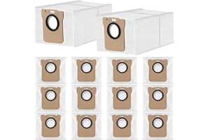 HoHumoca 14 Bolsas de Recambio para Xiaomi X20+ /X10+ /X20 MAX /X20 Pro, para Dreame D10 Plus/L10s Plus/ L10s Ultra /L10s Pro Ultra /L10s Pro Gen 2 /X40 Ultra /X50 Ultra, 3.2L Gran Capacidad