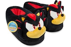 Get Trend SONIC THE HEDGEHOG 3D Slippers for Boys UK Size 10.5-1,5, Soft Anti-Slip Indoor & House Slippers, Gifts for Boys