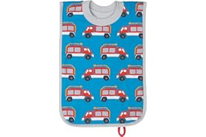 Budhi Budha Pullover Bib with Travel Pouch - The Clever Tee Shirt Bib for Toddlers Soft, Absorbent, Organic, Oekotex - Machine Washable, Easy to Clean - Weaning Bib - Coverall Bib - Baby Essential