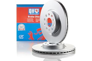 Quinton Hazell Brake Disc Replacement - Single Disc - Front - 5 Bolt Holes - Internally Vented - BDC5416