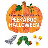The Very Hungry Caterpillar's Peekaboo Halloween: A pumpkin-shaped board book