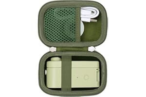Khanka Étui de Rigide pour MakeID Étiqueteuse Bluetooth et Accessoires de Ruban adhésif