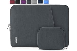 NEWHEY Pokrowiec na laptopa 13-14 cali wodoodporny pokrowiec na laptopa torba odporna na wstrząsy torba ochronna na notebooka z małym etui