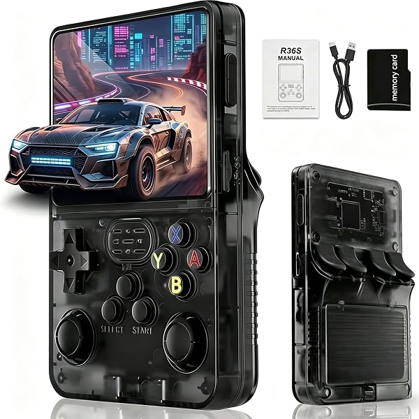 Étui Rigide EVA Compatible R36S/R36 PRO/R40S Pro – Protection Anti-Choc, Poche Filet, Dimensions 16,5 Cm – Console Non Incluse