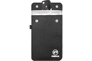 Firedog Faraday Pochette pour clés de Voiture et Smartphone, Sac de Blocage de Signal de clé, Protection antivol de Voiture, téléphone Portable RFID Sac de Blocage de Signal d'entrée