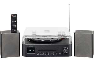 Reflexion HIF2082DAB retro skivspelare med högtalare och Bluetooth