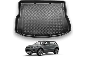 NOMAD Range Rover Evoque (2011-2019) [L538] Boot Liner Tailored Fit Car Floor Mat Protector Non Slip Waterproof Raised Edges Compatible Custom Fit Accessory Black Dog & Pet Friendly