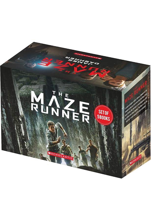 Maze Runner Series 1-5 Paperback Set – Scorch Trials, Death Cure, Kill Order, Fever Code