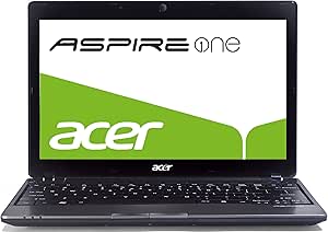Acer Aspire One 721 29,5 cm (11,6 Zoll) Netbook (AMD Athlon II Neo K125, 1,7GHz, 2GB RAM, 250GB HDD, ATI HD 4225, Win7 HP) schwarz
