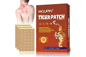 MQUPIN Plastry przeciwbólowe, 42 sztuki plastry przeciwbólowe na kolana Naturalne plastry roślinne na ból pleców, szyi i ramion 12 godzin Długotrwałe
