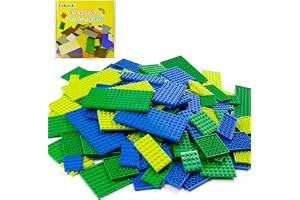 Cabeeskii 130PCS plattor Set Byggplatta i 11 storlekar 3 färger