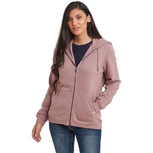 Russell Women's Premium Zip-Up Hoodie - 3-Layer Fabric, YKK Zipper, Feminine Fit (Classic Red, Medium) - View #13