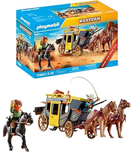 PLAYMOBIL Western - Poutre Fermeture Des Portes Avec 2 Crochets - Foto 4