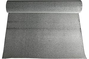 DSTOCK60 - Rouleau 7 m feutre de toiture - Bitumé gris sablé - sous couche chape bitume pour jardin, abri de jardin - Livraison Gratuite