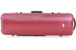PURE GEWA Violinkoffer Polycarbonat 2.4 für Größe 4/4 rot