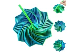 Tangdudu 14,5 cm Fractal Fidget Hexagon 3D, stressavlastande fidgetleksaker, stressavlastande leksak för vuxna och barn, sensoriska spel autism, färgglad sexkantig geometrisk sensorisk leksak