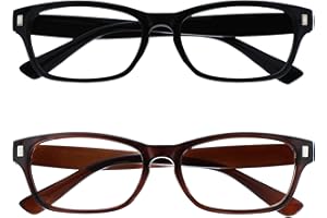 The Reading Glasses Company Black Brown Readers Value 2 Pack Mens Womens RR77-12 +3.00