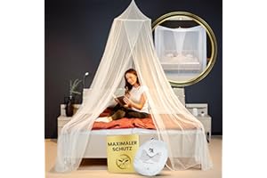NOMOSQUI Moskitonetz Reise - Reiseset inkl. Montagematerial extra für Reisen - Großes Mosquito Netz für Einzel oder Doppelbett - Mückennetz Outdoor & Indoor Mückenschutz, Mosquito Net Bed