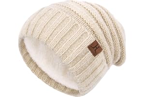 ZASFOU Donna Cappello Invernale Caldo Imitazione Visone Velluto Maglia Berretto Morbido Cappelli Pile Foderati Regalo per Donna