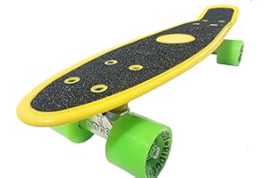 Ridge Skateboards - Crucero de 55,88 cm con cinta de agarre - Monopatín completo