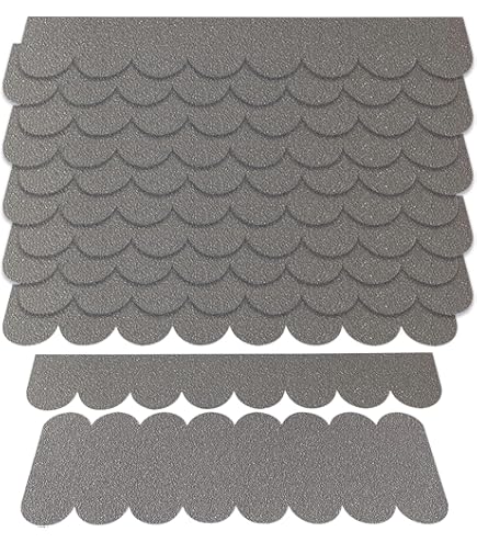 32 stuks zelfklevende dakshingles voor vogelhuis - 30 cm dakvilt voor doe -het-zelf