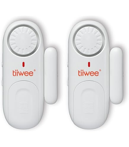4 Ensembles, Alarme De Fenêtre De Porte 120Db Détecteur De Fenêtre De