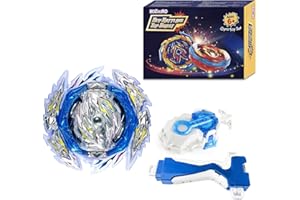 Hozuumo Gyro Battling Tops, 4D Metal Fusion Fight Gyro Burst Blade Set with B-184 Launcher, Spinning Set for Children Boys Girls23
