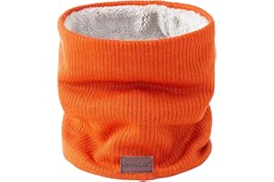 Onvavient Szalik męski na zimę, na narty, ocieplacz na szyję, dla mężczyzn i kobiet, ciepły, gruby szal typu loop, ocieplacz na kark, sportowy motocykl, rower