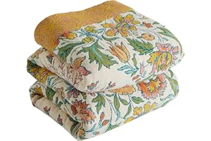 Bailix Premium Boho överkast 100 % bomull gosig filt dubbelsidig muslin boho-filt 150 x 200 cm, mysig sofföverdrag och överka