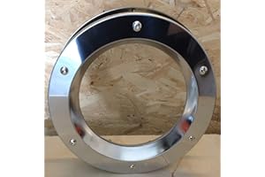 PORTHOLES.BULLAUGEN Porthole window stainless steel glossy 350 mm glass transparent nuts flange