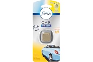 Febreze Diffuseur Désodorisant Voiture, Anti Tabac, 1 x 20g, Élimine les Odeurs et Rafraîchit L’intérieur