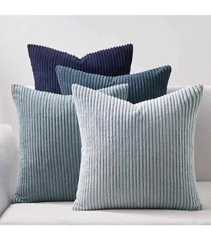 LILENO HOE Federkissen 45x45 c [4er Set] - Kissen 45 x 45 c aus