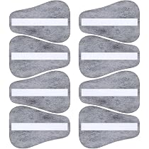 Coussinet Anti-odeurs Charbon Actif 40,6x40,6 Cm - Protège Sièges Contre Les Flatulences - Réutilisable, Naturel - Maison, Bureau, Voiture - 12