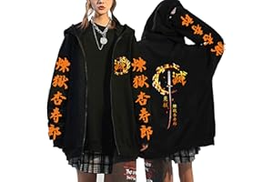 MEDM Demon Slayer Zip Hoodies New Long Sleeping Sweater Pullover Tops Anime -Modus Tokito Muichiro Reißverschluss Streetwear -Jacken Streetwear Jackets