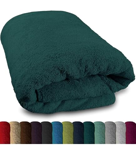 Asciugamani Sauna Xxl Set 2 Asciugamani Sauna MEBY XXL 90x180cm - Cotone Turco Per Spiaggia E Yoga Teli Sauna Yoga Multiuso - Foto 12