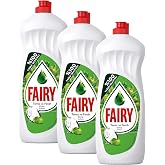 Fairy Clean & Spacious Liquid Dishwashing Detergent 650 ml Apple Scented 3 pack