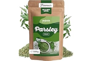 Parsley dried Monte Nativo (500g) - Rubbed Parsley - Gently dried and aromatic Spices ideal for Cooking and Seasoning